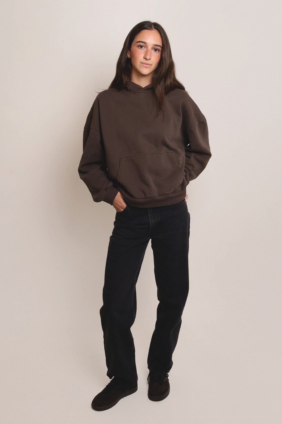Hoodie Essential - Cafe