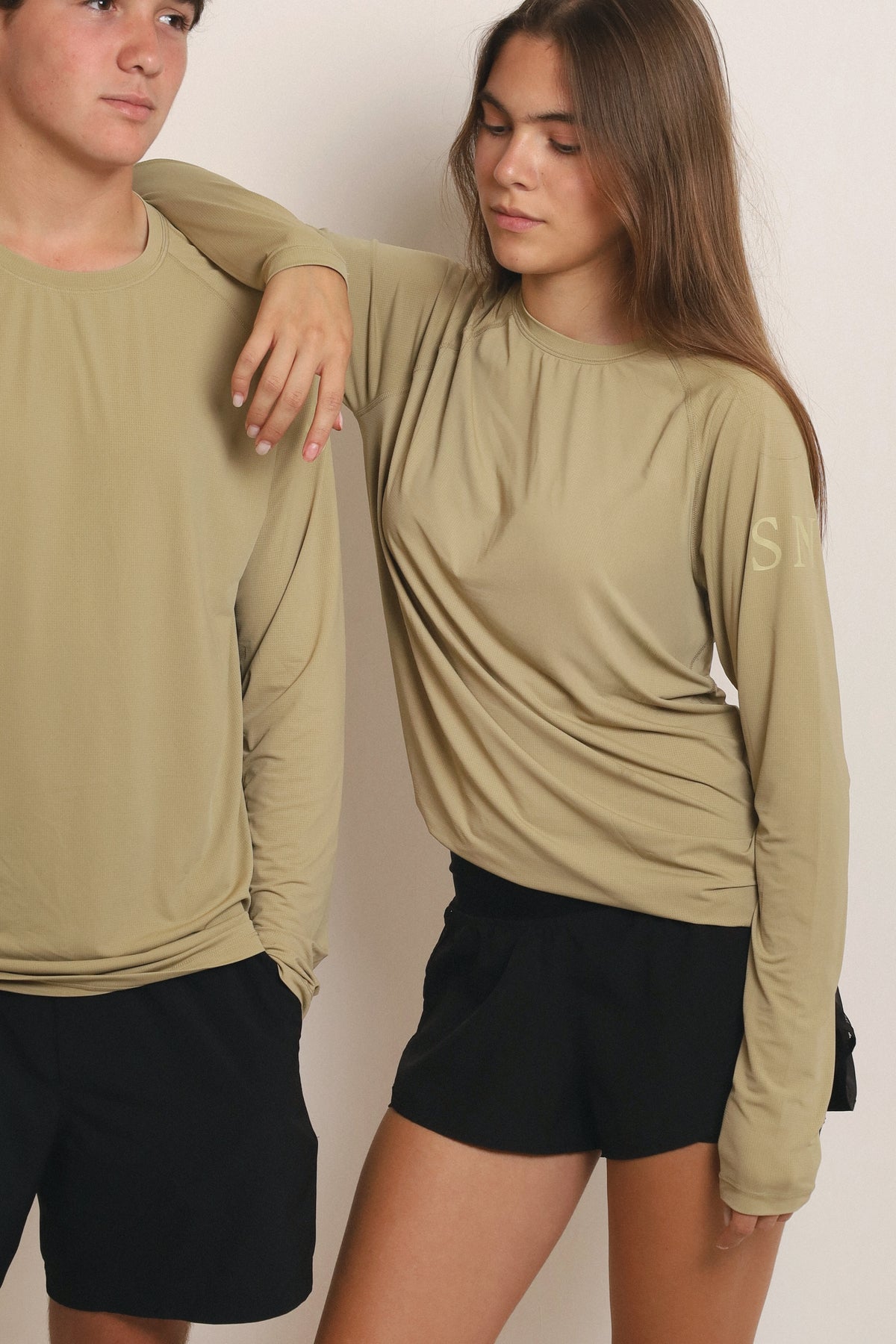 Deportiva Manga Larga - Verde