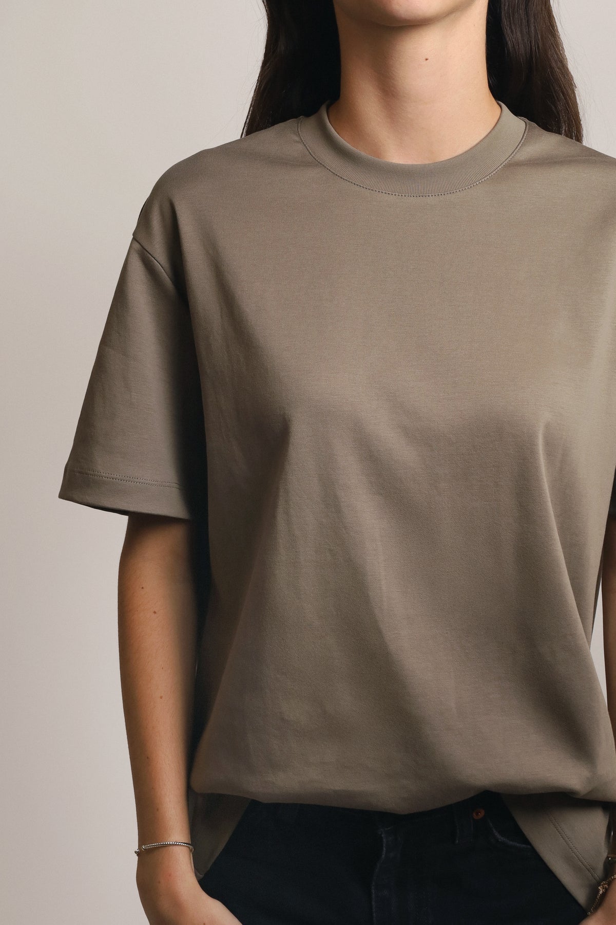 T-shirt Delgado Casual - Verde