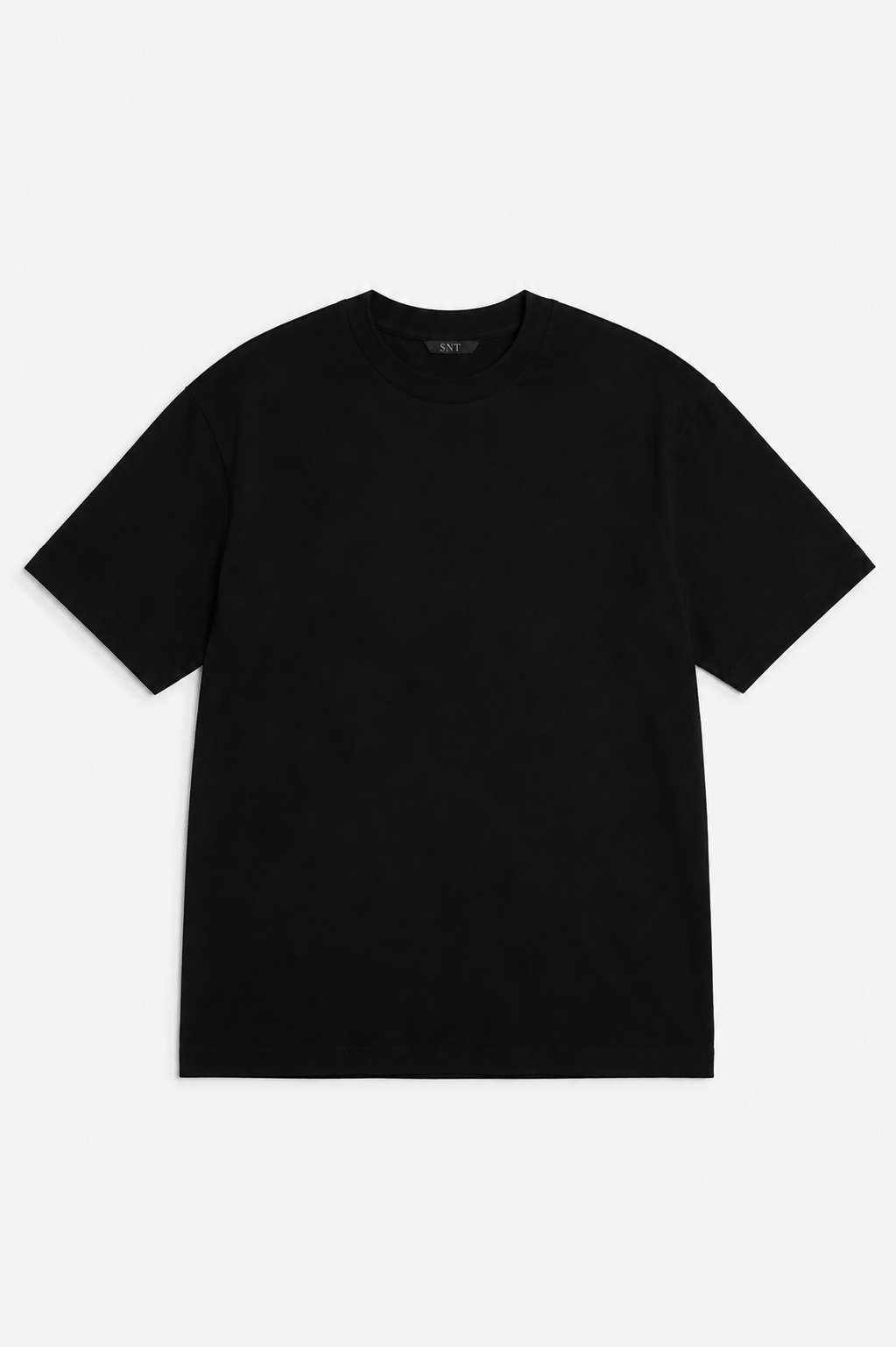 T-shirt Delgado Casual - Negra